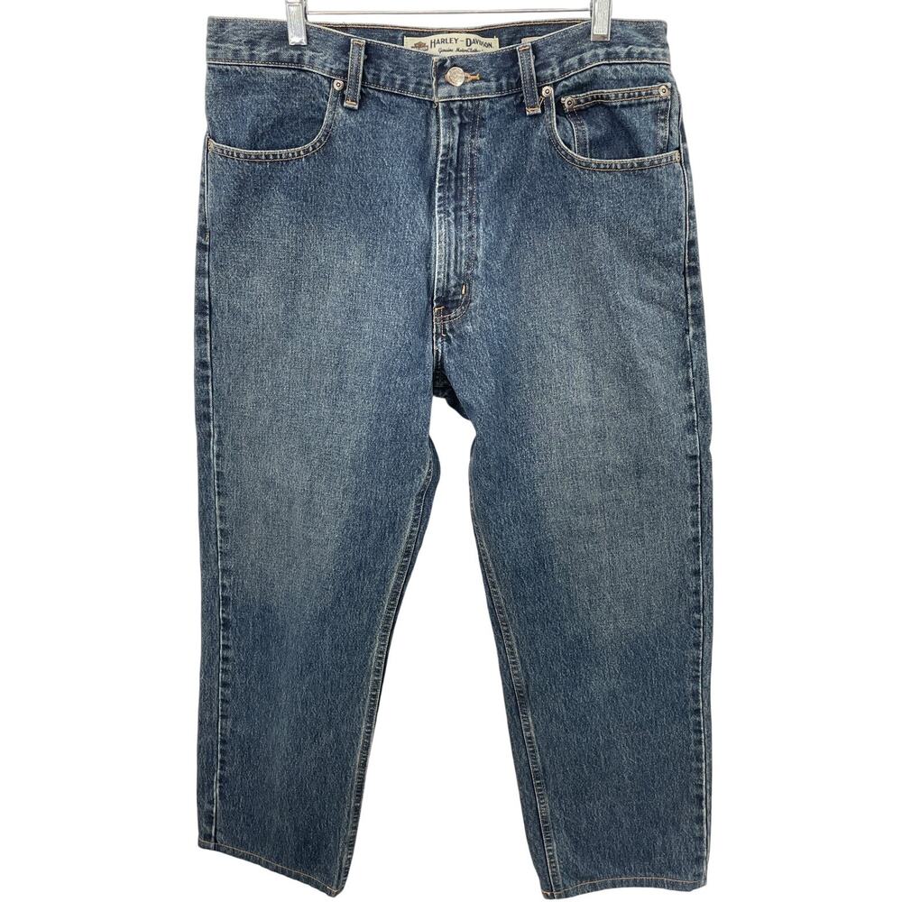Harley-Davidson Men's Blue Jeans Size 36x30 Traditional